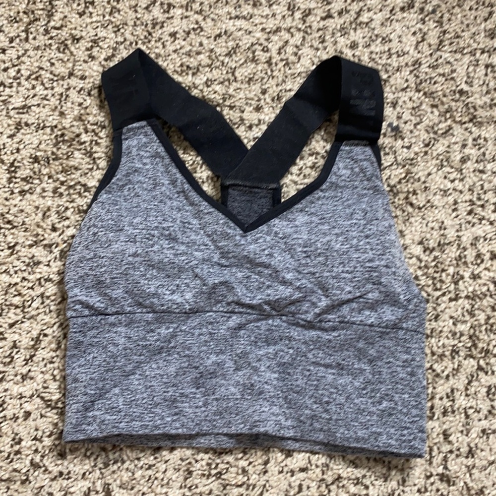 NWOT PINK SPORT longline sports bra w/ padding size (XS)